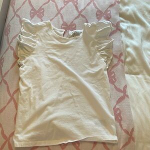 Janie and jack girls ruffle top |size 14|